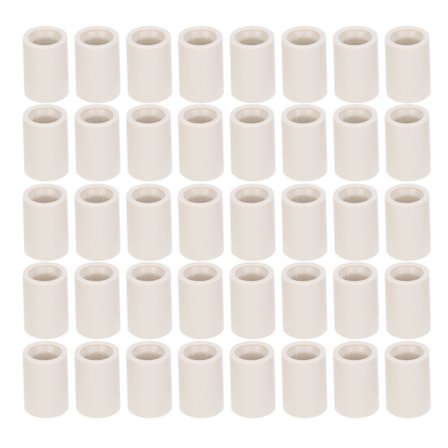 40 kpl Kuitu Biljardikeppi Pool Cue Holkit Putket Varaosat Korjaustarvikkeet 13MM 0.8in