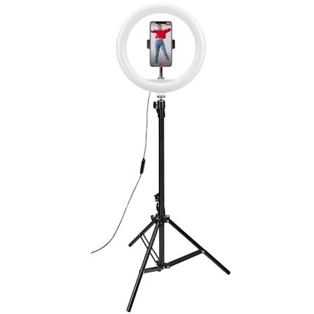 CELLY CLICKRINGUSB 12" Ringlampa med 1.6m Tripod