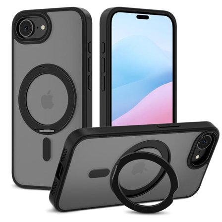 Tech-Protect MagRing MagSafe-etui til iPhone 16e - mat sort