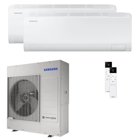 Condizionatore Samsung Cebu S2 dual split 18000+24000 BTU inverter A++ wifi unità esterna 10 kW