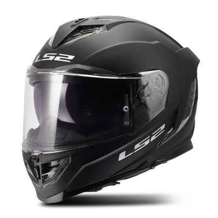 LS2 FF818 Storm III Solid Integralhjälm Matt Svart XXS