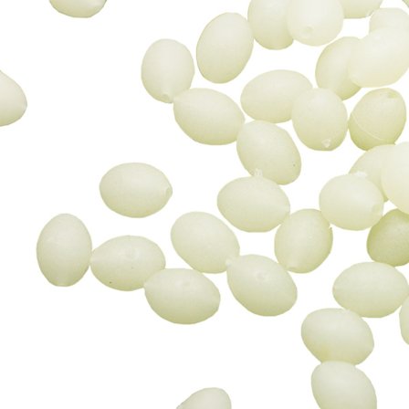 100 stk. Ovale Selvlysende Fiskeperler Glødende i Mørket Lokkemiddel Flyte Flytende Utstyr