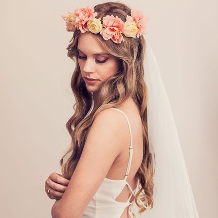 Blomsterkrans med Slør