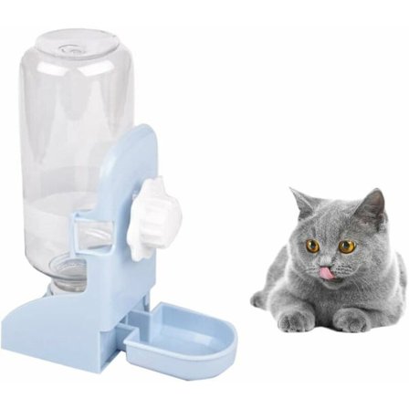 Kattevanddispenser, Kattevanddispenser, Automatisk Hundevanddispenser, Kæledyrsvanddispenser, 500 ml til Hund Kat Kanin