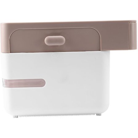 Vattentät toalettpappershållare väggmonterad toalettpappersbricka rullpappersförvaringslåda bricka förvaringshylla