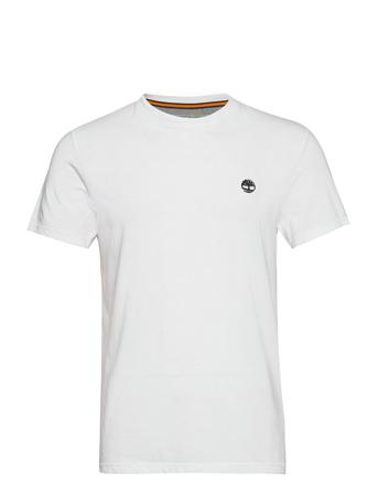 Ss Dun-River Crew T T-shirt Hvid Timberland