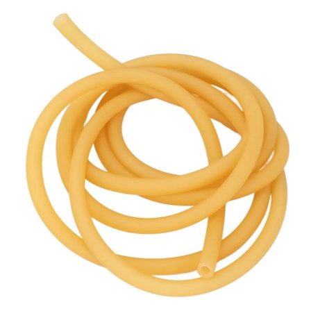 Latex gummiband 2 meter hög elastisk naturgummislang Kompatibel med slangbellor tillverkning utomhus jakt fitnessövningar