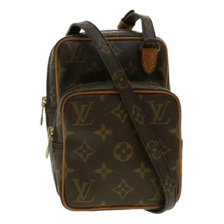 Louis Vuitton Vintage Pre-owned Canvas Amazone Taske Brun, Dame Vintage Tasker, Størrelse: ONE Size