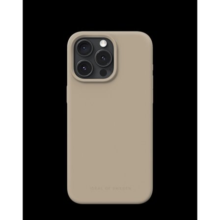 Silicone Case MagSafe iPhone 15 Pro Max Perfect Beige