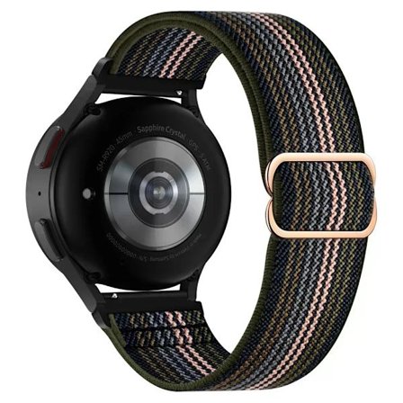 20mm 22mm Nylon Loop Armband För Garmin Forerunner 265 255 570/Venu 3 2 sq/Active 6 5/Vivoactive 6 För Huami AMAZFIT BIP 6 5 Armband