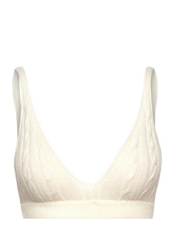 Josey Lingerie Bras & Tops Soft Bras Tank Top Bras Creme Love Stories