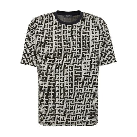 Balmain T-Shirts Sort, Herre