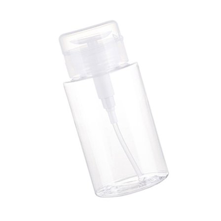 Påfyllbar tom flaske med trykktoppflasker beholder med nedtrykkspumpe