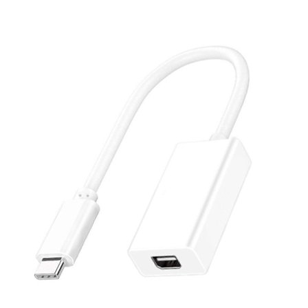 MacBook Air Pro Thunderbolt 3 USB-C til Mini DisplayPort Konverter Adapter 4K PLAY
