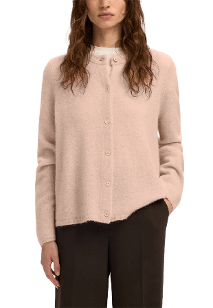 Selected Femme SLFLULU Long sleeve Knit Cardigan Stickat Dam Rosa XXL