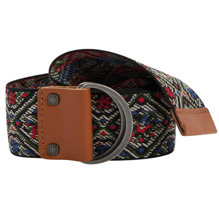 Amundsen Woven Belt Faded Navy/Pattern