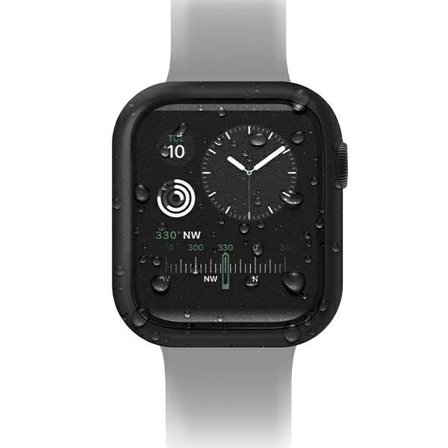 UNIQ fodral Nautic Apple Watch Series 7/8/9 45mm svart/svart