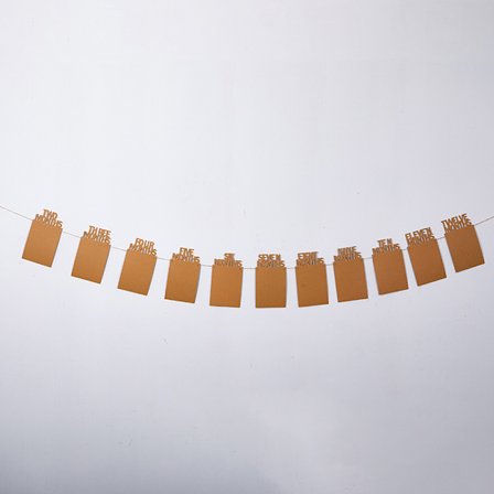 Bebis 1-års fødselsdag dreng pige 12 måneder fotobanner et års fest Mørk gul One Size