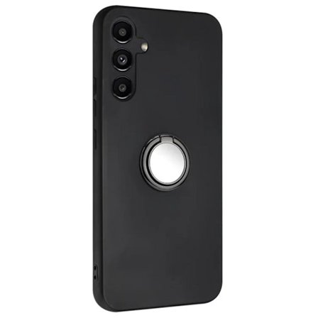 Samsung Galaxy S25 Plus Case with Ring Holder - Black