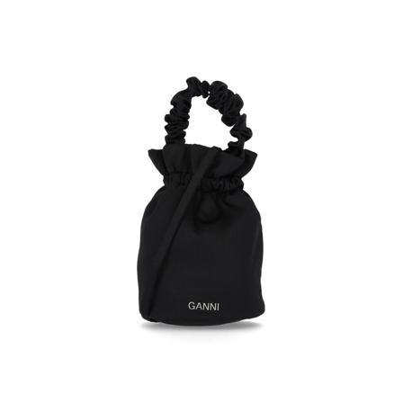 Ganni Mini Tass , Zwart , Dames , Maat: ONE Size Heuptassen
