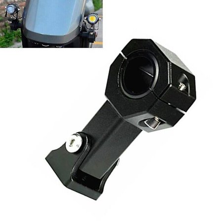 Motorcykel LED-strålkastare Fäste Montering Dimljus Förlängningsstång Ram Stativ