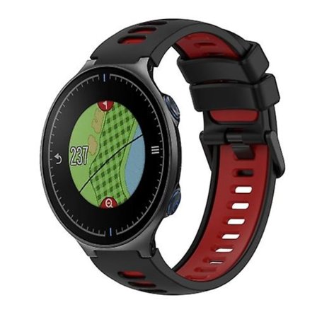 Til Garmin Approach S5 tofarvet silikone urrem