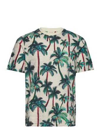 Scotch & Soda T-shirts Short-sleeved Creme Scotch & Soda*Betinget Tilbud