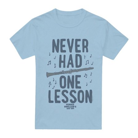 Ferris Bueller ́s Day Off Herr Clarinet Pro T-Shirt 3XL Ljusblå