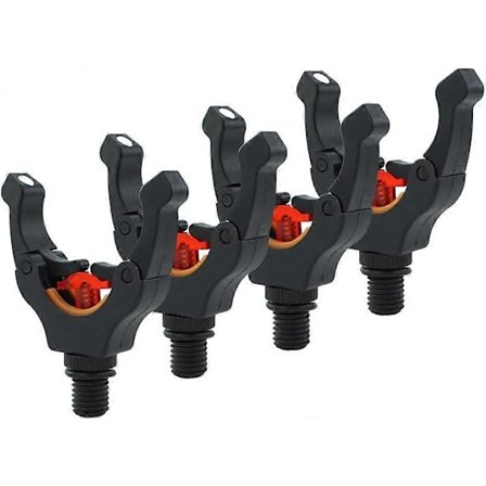 Fiskestangsholder - Ideel til karpefiskeri - til Rod-pod - Magnetisk lukning til at støtte stangen - Sæt med 4 dele_jar