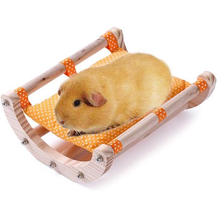 Tilbehør til marsvinbur til hamster seng og legetøj Sødt Woo DXGHC