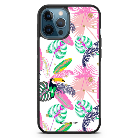 Bjornberry Hårdskal iPhone 12 Pro - Tropical Pattern