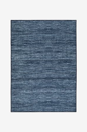 KM Home - Kumitettu matto Struktur - Sininen - Muovimatot - 200X290 - - Homeroom