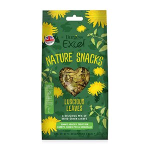Burgess Excel Nature Snacks Luscious Leaves, 60g