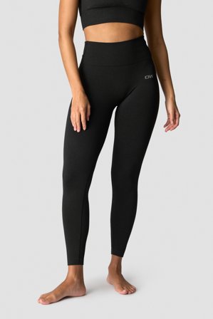 Soft Seamless Tights Wmn Black