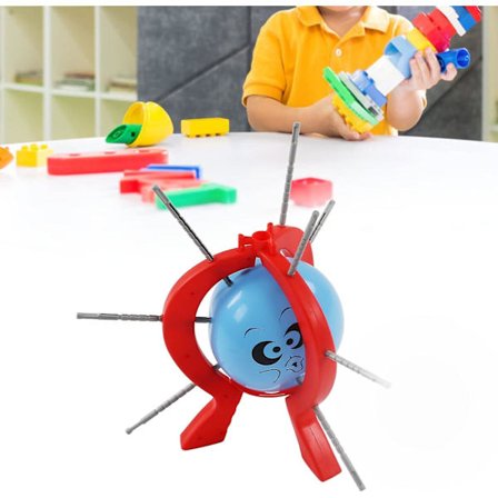 Burst Balloon Game, Ballongspel Plus Ballongpåfyllningar för Barn, Ballongpartyspel med Påfyllningsballonger, Boom Burst Balloon Game