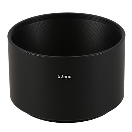 Kamerafilter Skru-inn Montering 52mm Metall Teleobjektiv Solblender