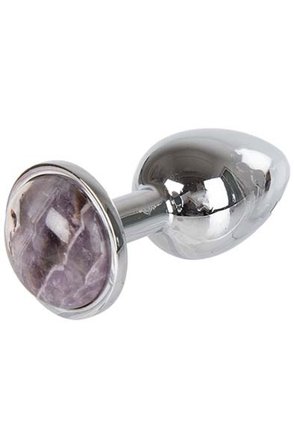 Metal Plug Gemstone Purple Small - Woome.pl