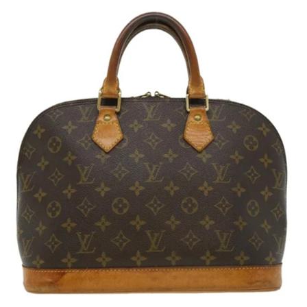 Louis Vuitton Vintage, Pre-owned Canvas louis-vuitton-bags Bruin, Dames, Maat:ONE Size
