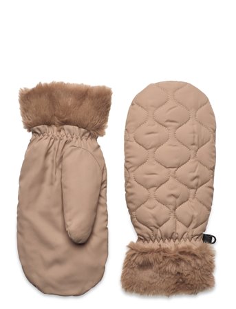 Becksöndergaard Makara Puff Mittens - Beige - XS/S