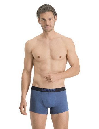 Levi's Levis Men Opt Ill Boxer Brief Org Co 2P - Blue - XL