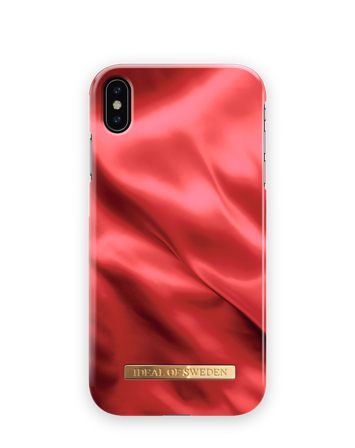 Fashion Case iPhone XS MAX Scarlet Satin