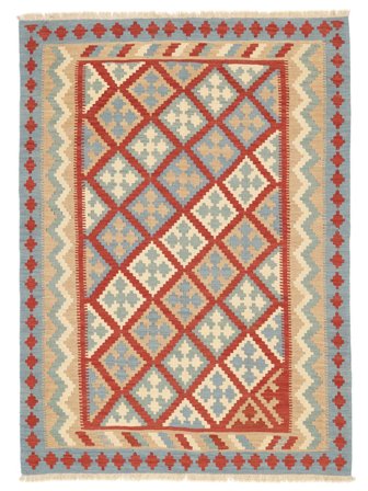 Persisk Kelim Ghashghai Teppe 155X210 Mørk Rød/Mørk Grå ( Persia/Iran)