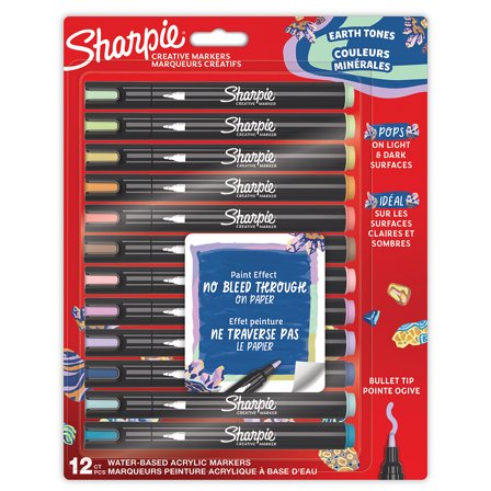 Sharpie Creative Marker Bullet Tip 12-pak