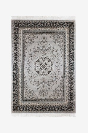 KM Home - Viskosmatta Casablanca - Silver - Slätvävda mattor - Från Homeroom