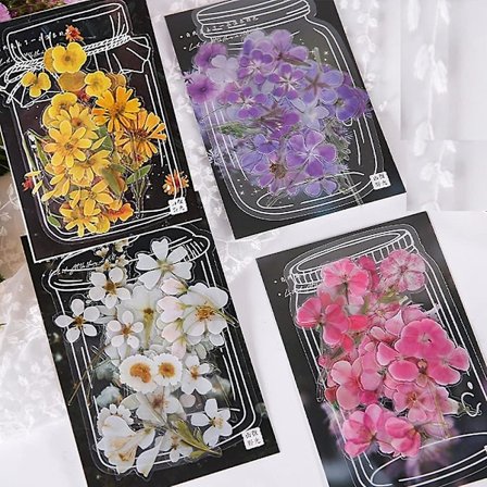 160-dels klistermärkesset för scrapbooking, DIY-dekoration, naturliga klistermärken för DIY-hantverk, kort, scrapbooking, journal, planerare, 