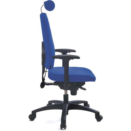 LANAB DESIGN Kontorsstol LD6340 blå utan svankstöd - Lyreco - Kontorsmöbler och inredning - Stolar och sittmöbler - Kontorsstolar