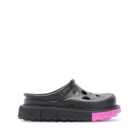Off White, Sandals Zwart, Dames, Maat:39 EU,rubber