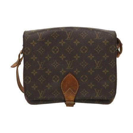 Louis Vuitton Vintage, Pre-owned Cartouchiere Bruin, unisex, Maat:ONE Size