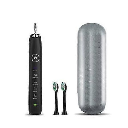 Sarmocare Sonic Elektrisk Tannbørste USB Oppladbar Voksen Vanntett Ultralyd Tannblekingsbørster 8 Erstatningshoder S100_Super Gave