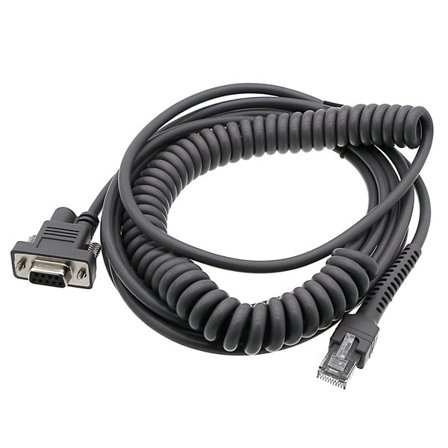 Viivakoodiskannerin kaapeli - RJ45-RS232 Honeywell / Zebra / Symbol 5m 5m